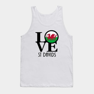 LOVE St Davids Wales Tank Top